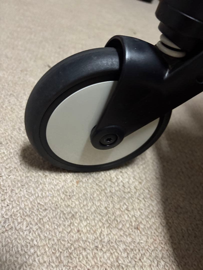 【お値下げ交渉ok】中古　yoyo ベビーカー ブルー リクライニング機能付き