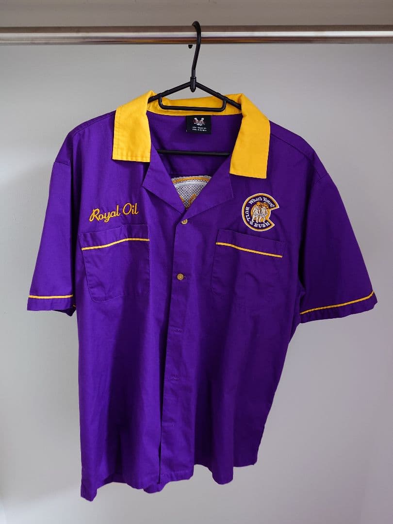 70-80'ボウリングシャツ