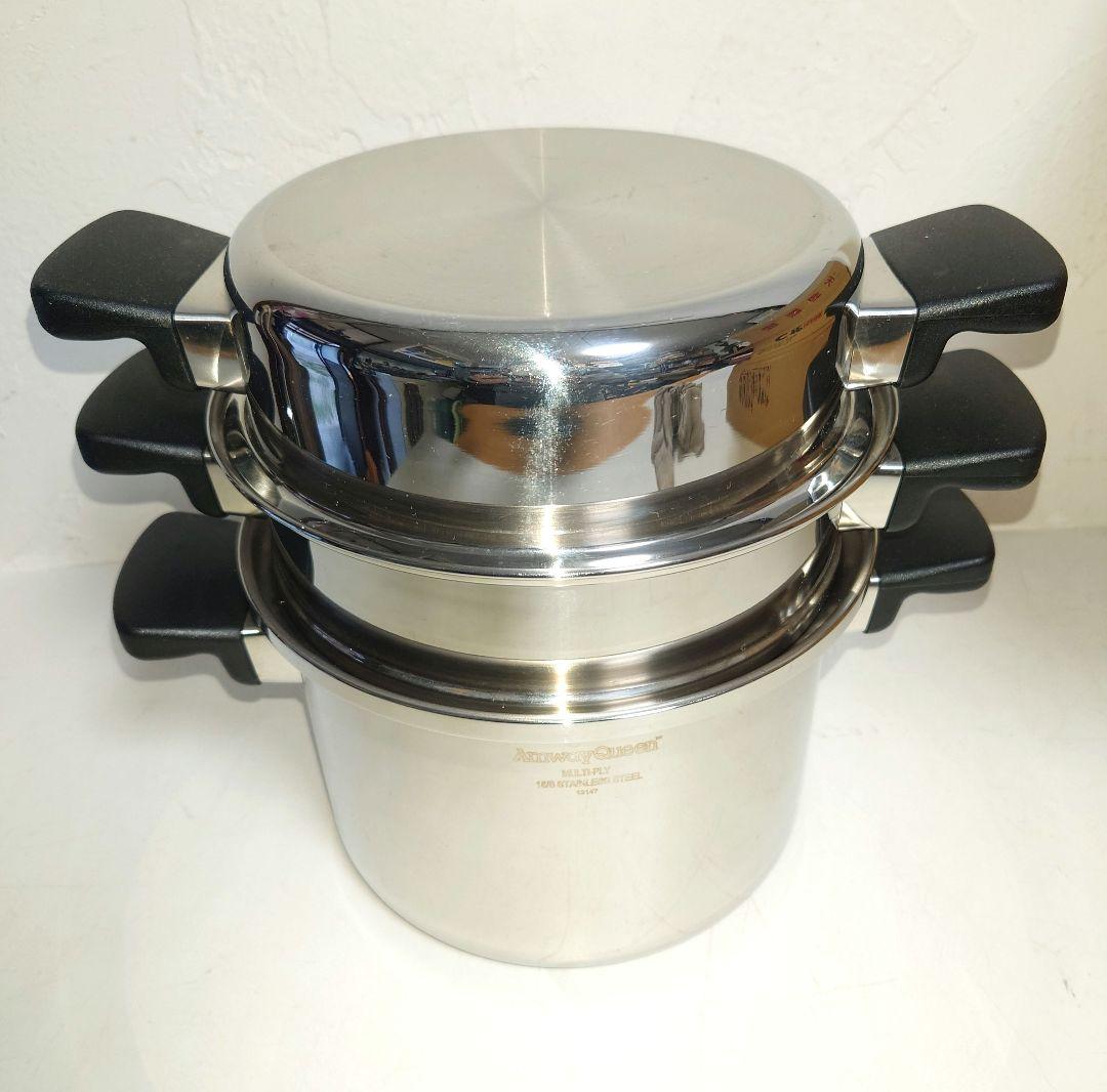 アムウェイ クィーン クックウェア 4リットルシチューパンセット 現行型 鍋