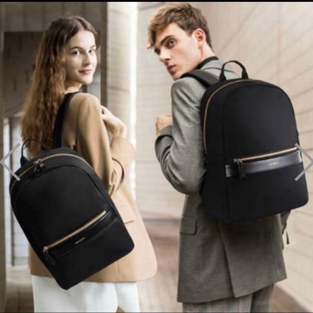 【新品】 Samsonite ナイロン バックパック リュック ブラック