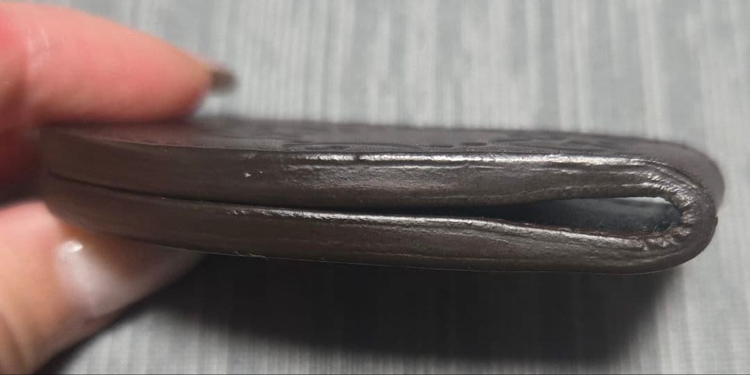 【超美品✨】GUCCI マネークリップ/ダークブラウン