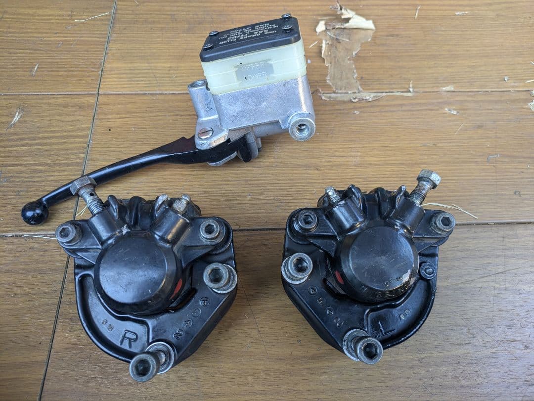 ホーク　cb250n cb750f キャリパー　マスターシリンダー