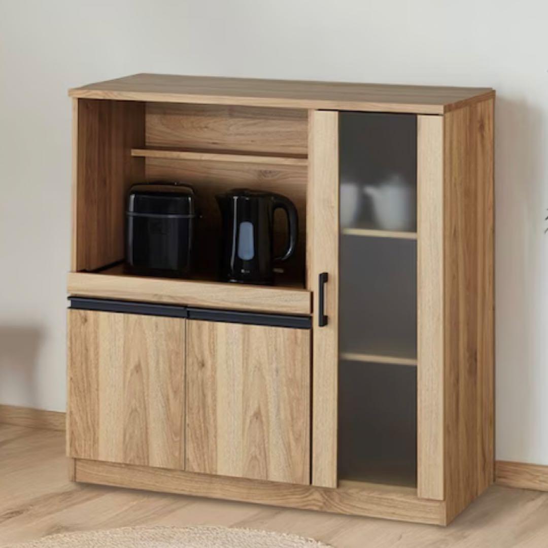 ニトリ レンジ台(フォルムNRE9090G MBR)