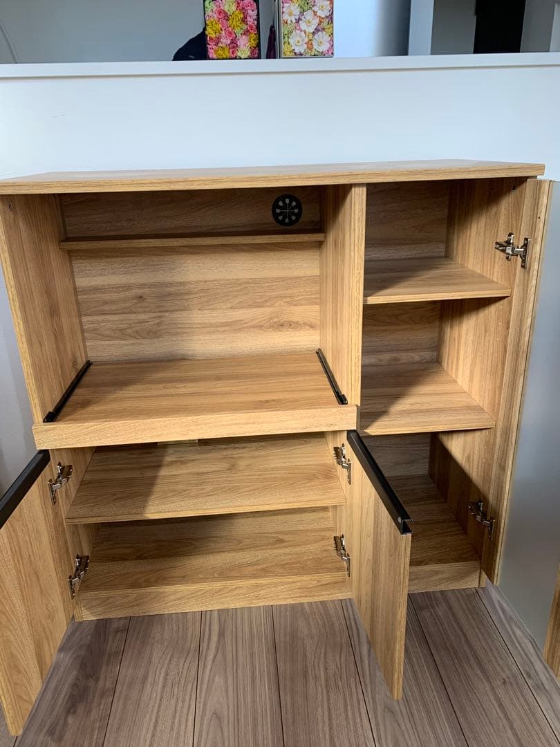 ニトリ レンジ台(フォルムNRE9090G MBR)