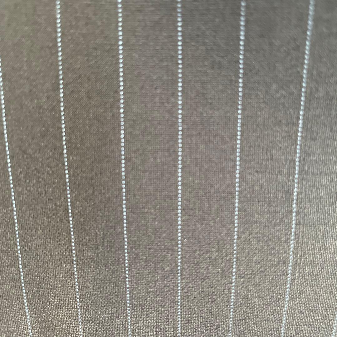 美品theory luxeセオリーリュクス　パンツスーツ濃紺xピンストライプ38