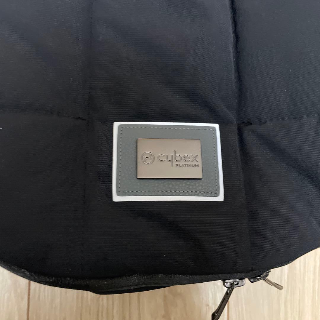 Cybex ベビーカー用フットマフ ブラック