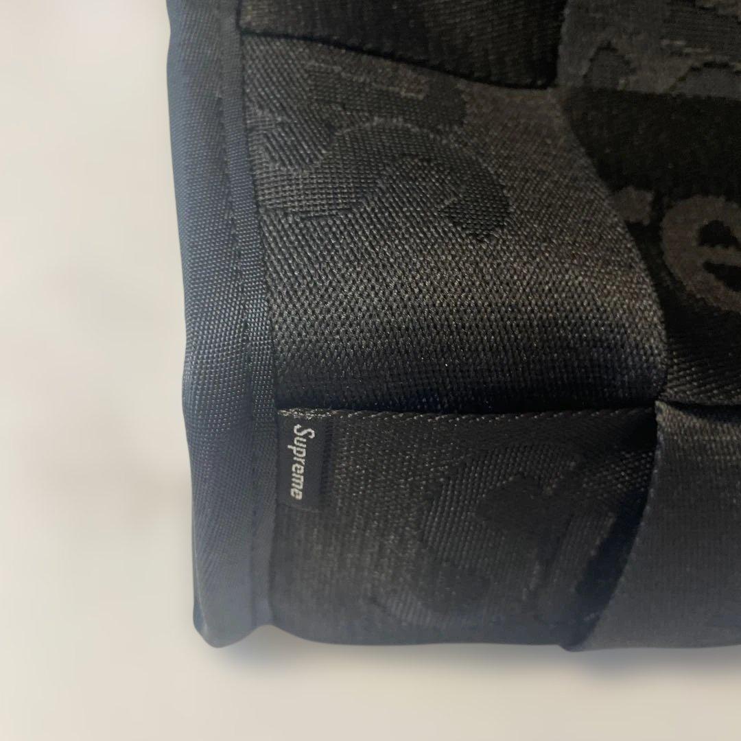 べるりんSPUREME woven large tote トートバッグ黒大