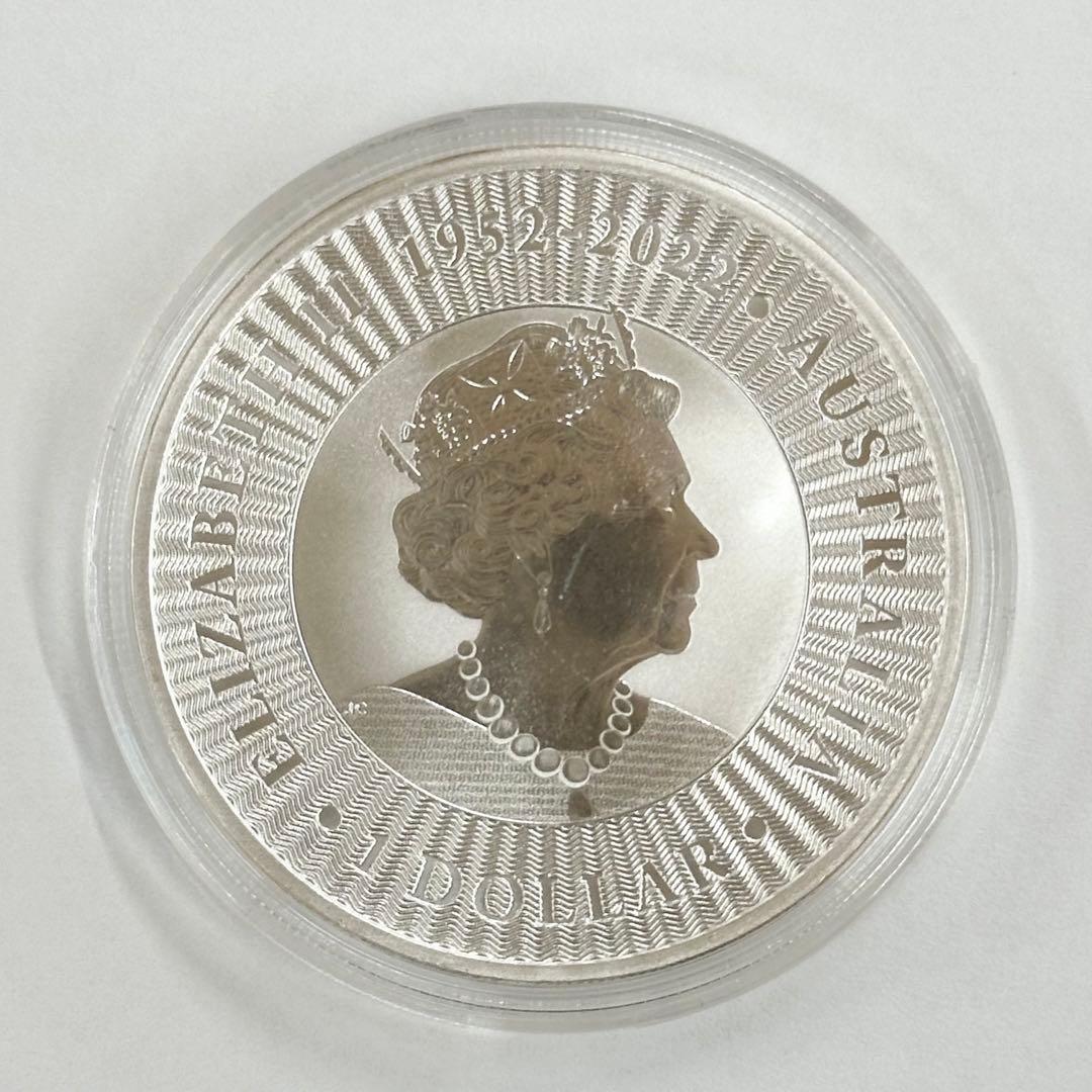 オーストラリア 2023 カンガルー 1ドル 1オンス 銀貨