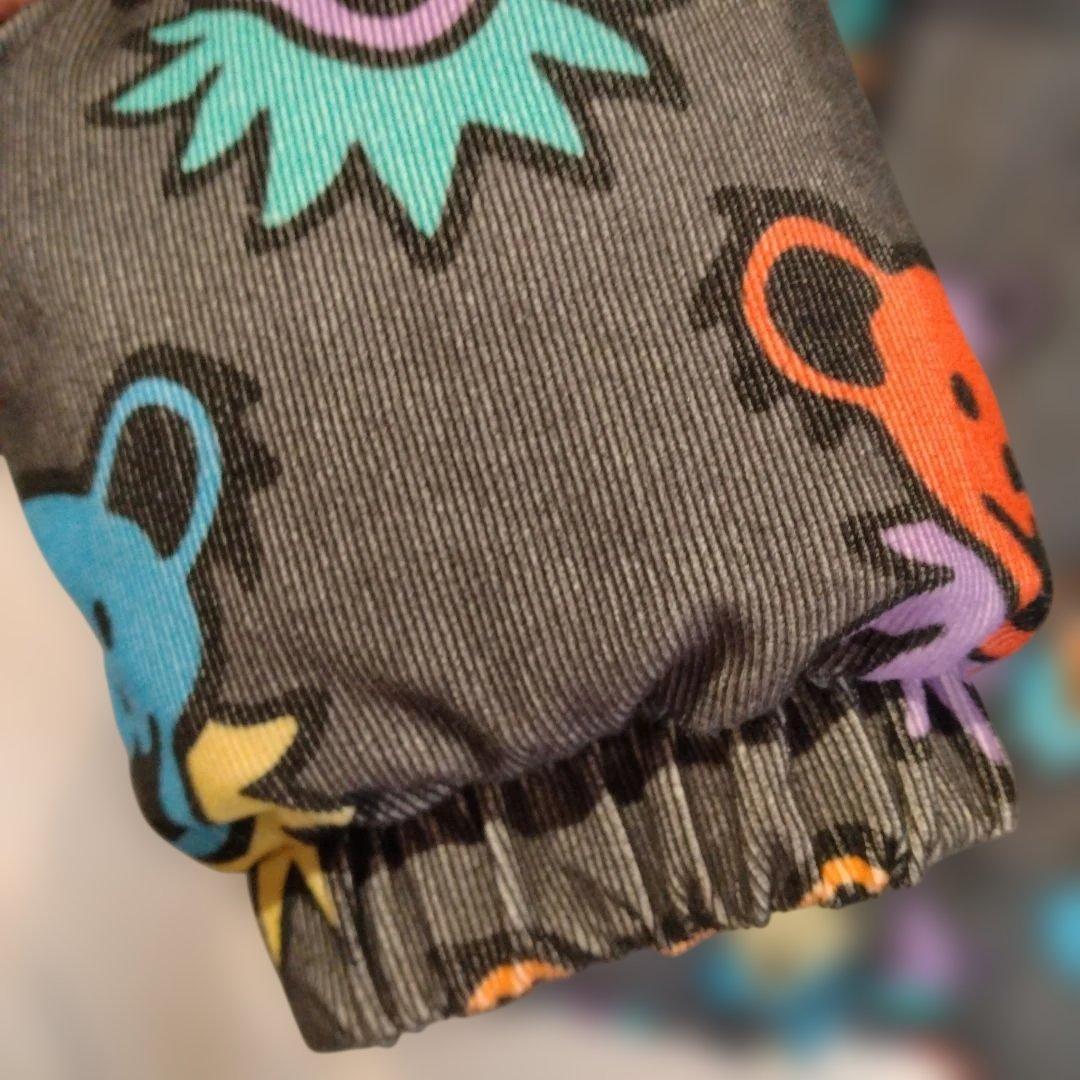 ☆go slow caravan☆コーデュロイ総柄 ハイスタンドパディングJKT