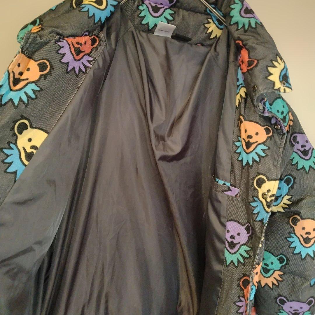 ☆go slow caravan☆コーデュロイ総柄 ハイスタンドパディングJKT