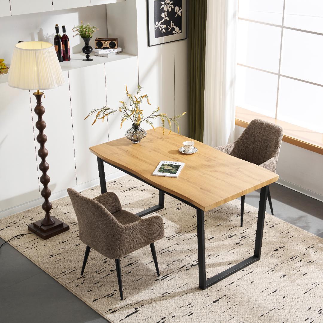 【テーブル単品】ダイニングテーブル 4人用 2人用 幅140　NATURAL