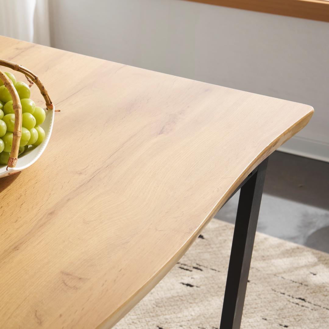 【テーブル単品】ダイニングテーブル 4人用 2人用 幅140　NATURAL