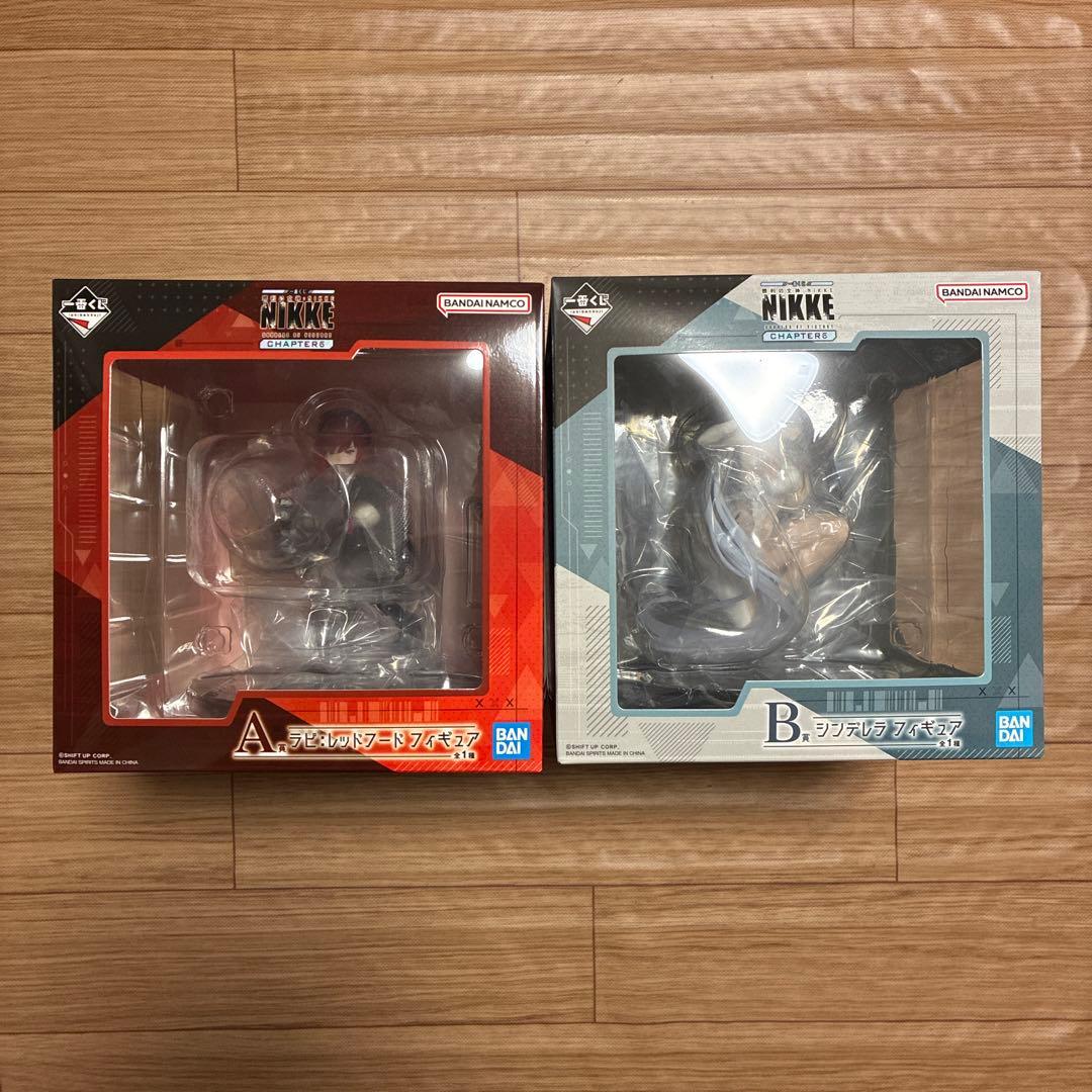 NIKKE　ニケ　くじ　A賞　ラピ　レッドフード　B賞　シンデレラ　フィギュア