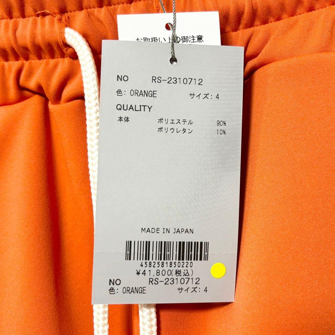 新品 ラッセルノ ゴルフ コブラ ワッペン ショートパンツ オレンジ M 4