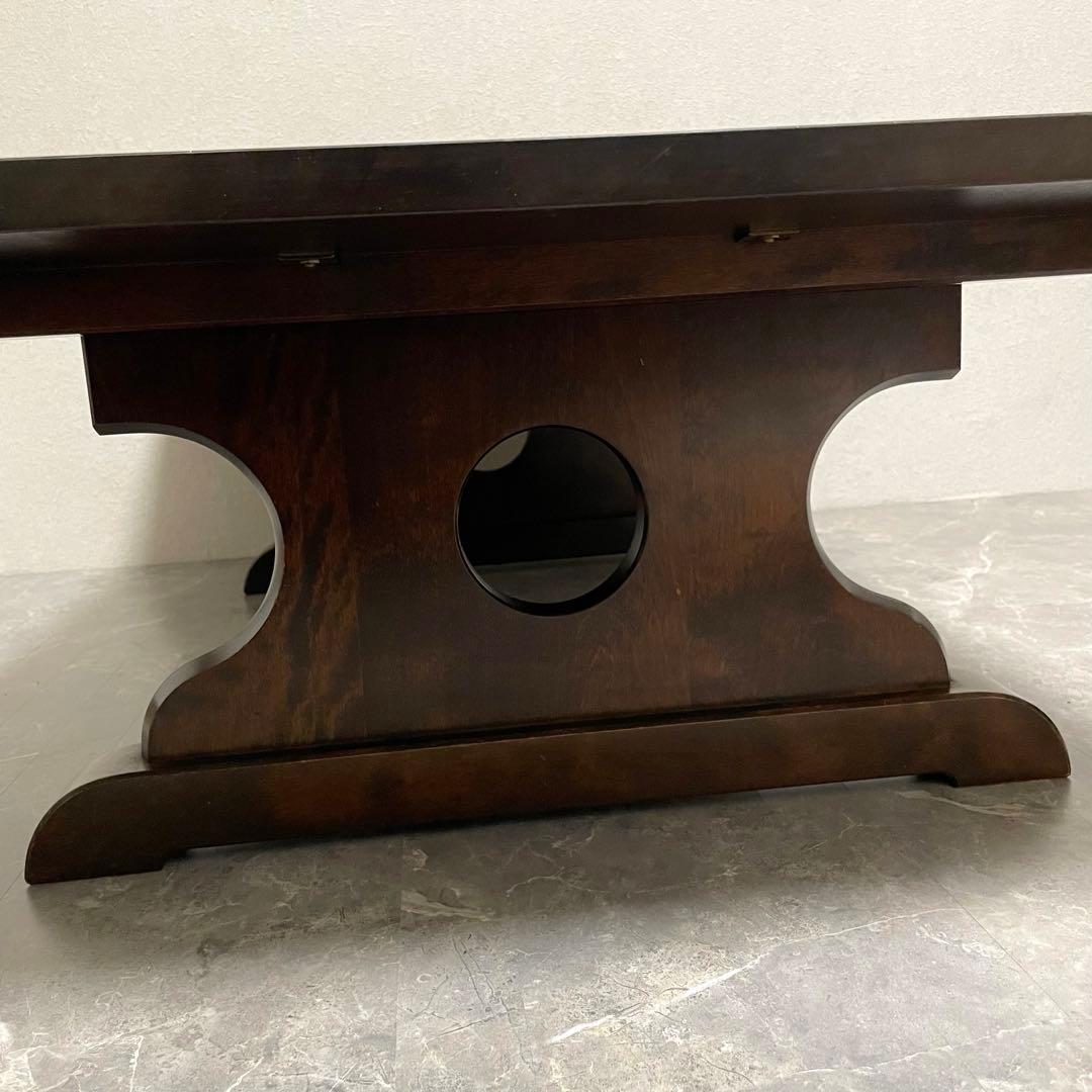 北海道民芸家具　折りたたみ　ローテーブル　センターテーブル　ちゃぶ台