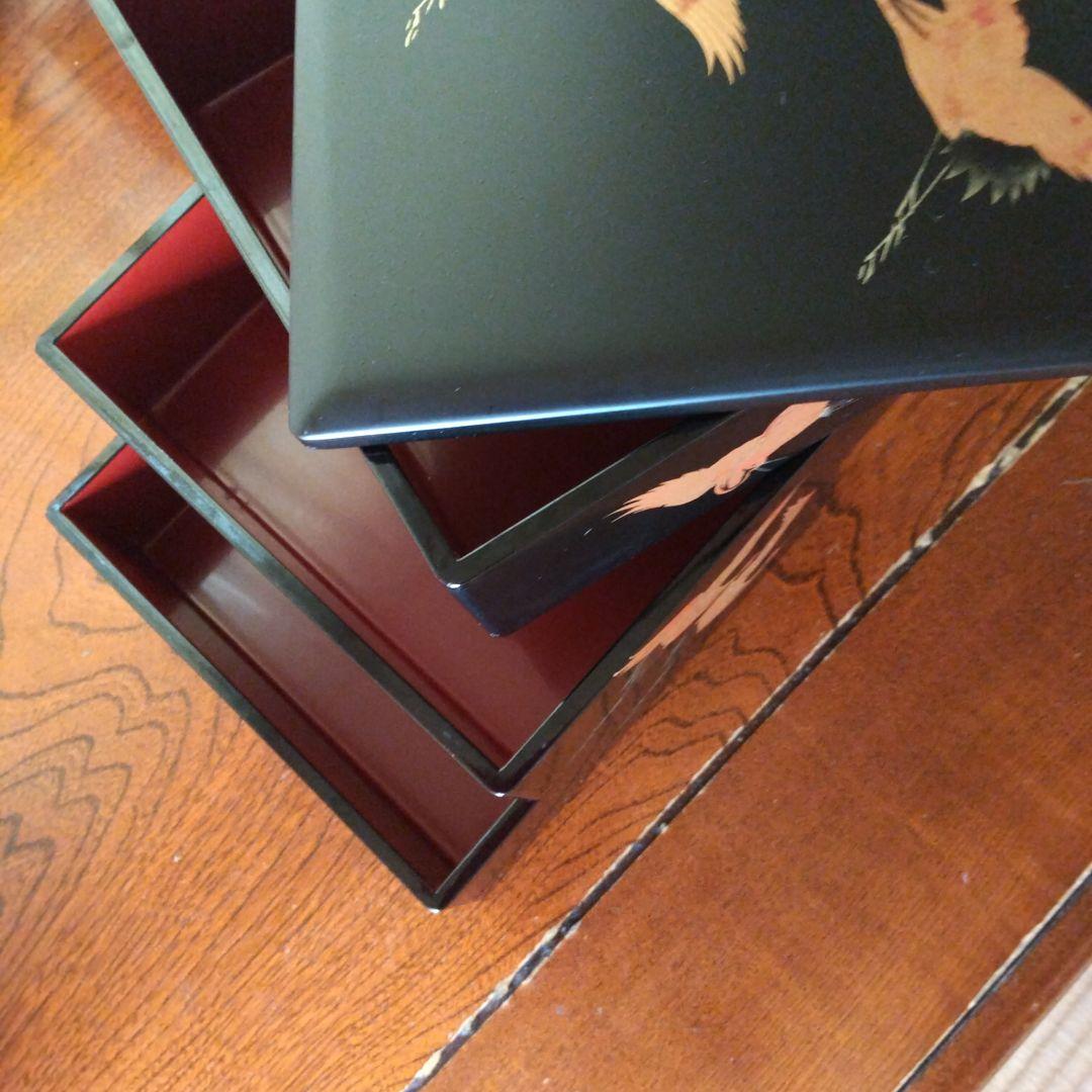 会津塗りの重箱