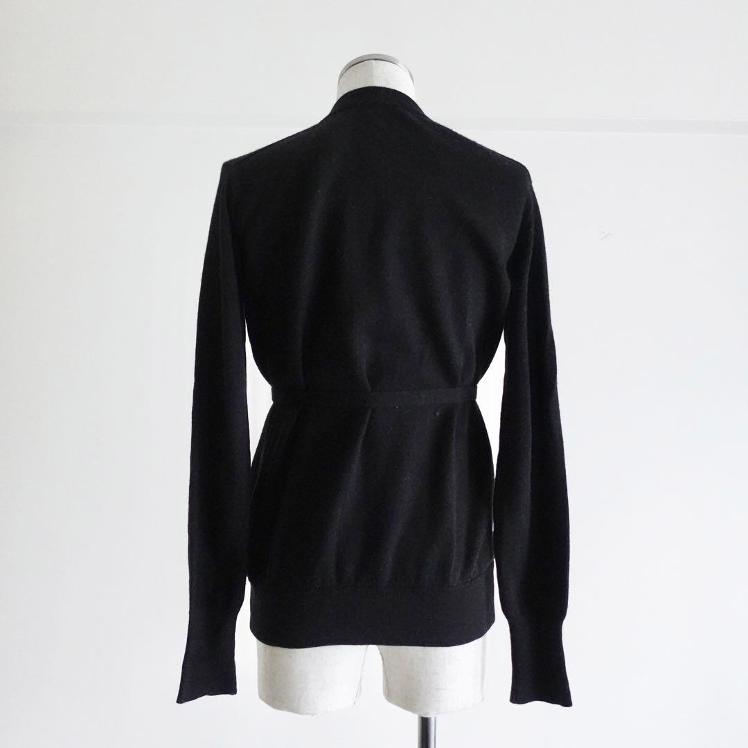 TOGA PULLA ウール　ベルテッドニットジャケット　ブラック　トーガプルラ