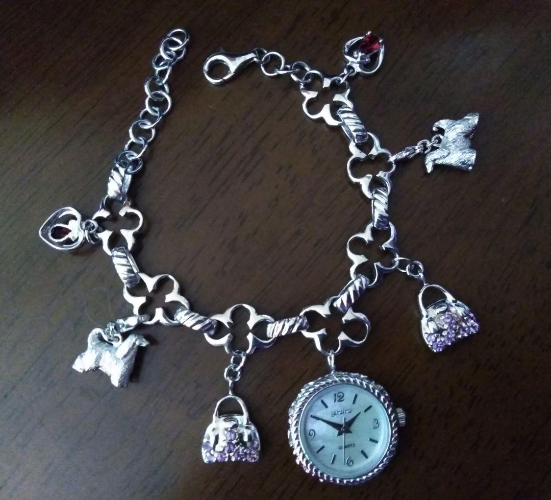 リル　ボギー&レオ　アフガンハウンド　ブレスレットウォッチ