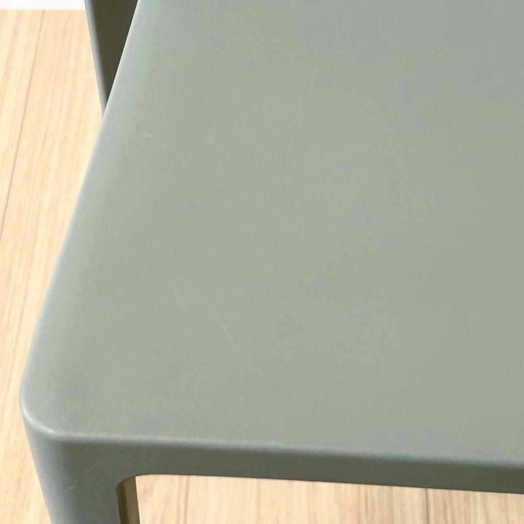 ENOTS エノッツ ミニマルチェア グレー 4脚 岩谷マテリアル　スタッキング