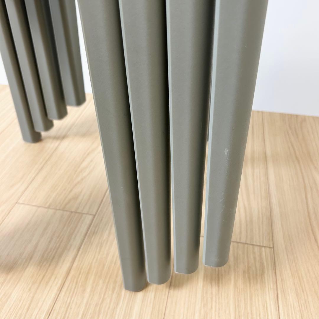 ENOTS エノッツ ミニマルチェア グレー 4脚 岩谷マテリアル　スタッキング