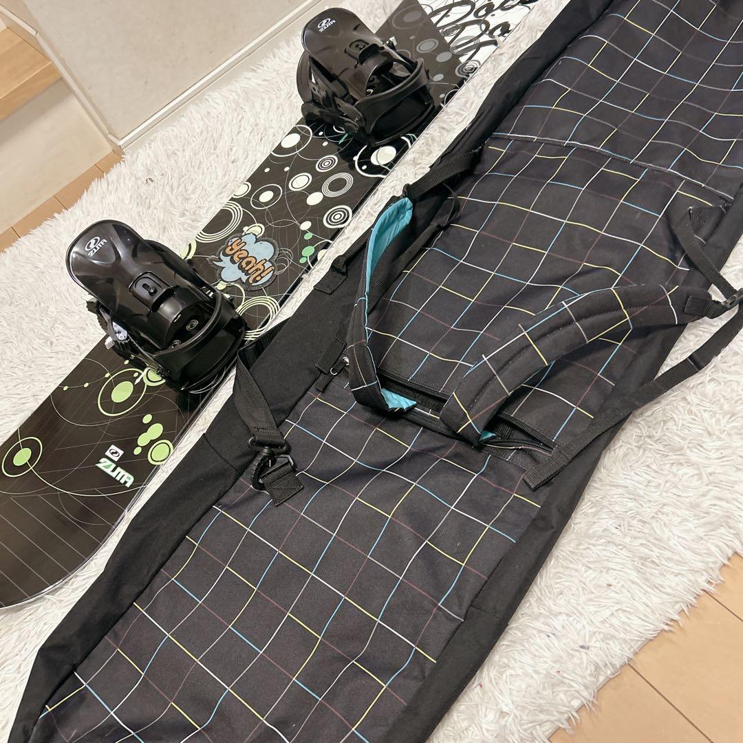 ZUMA スノーボード 152cm バインセット BURTON バッグ付