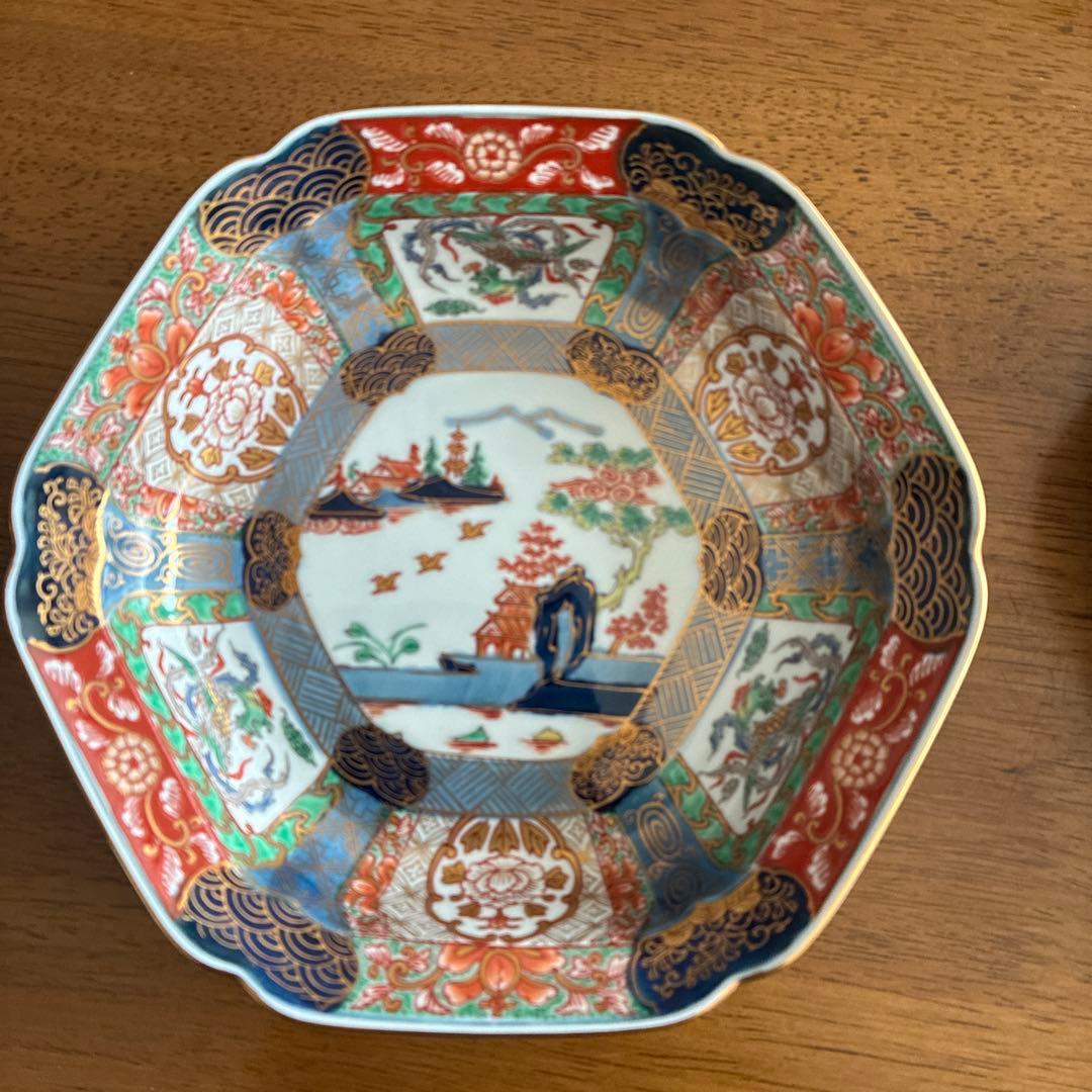 有田幸楽窯中皿小皿各5枚の10枚セット