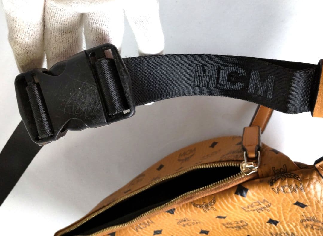 MCM エムシーエム ウエストポーチ ヴィセトス柄 ボディバッグ