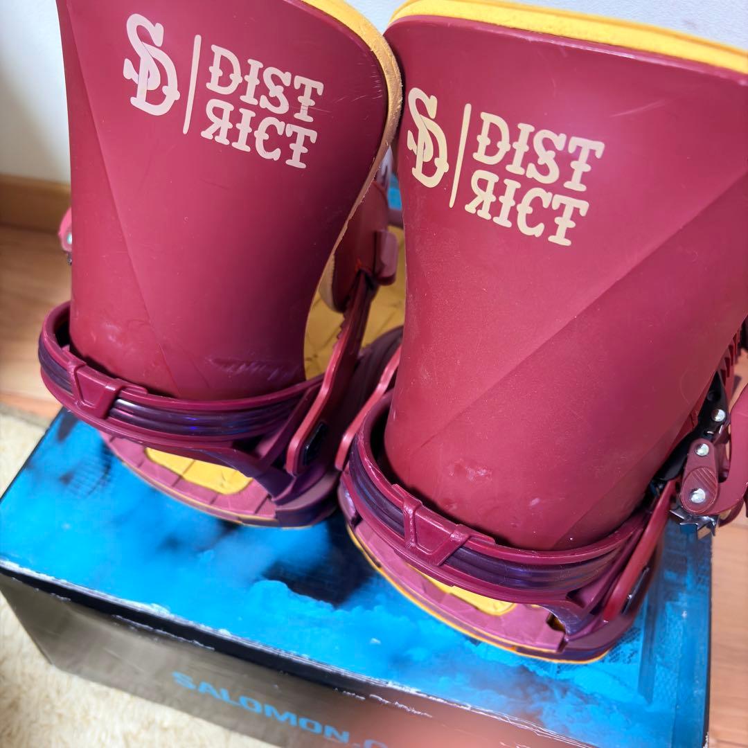 Salomon Shadow ビンディング レッド/イエロー