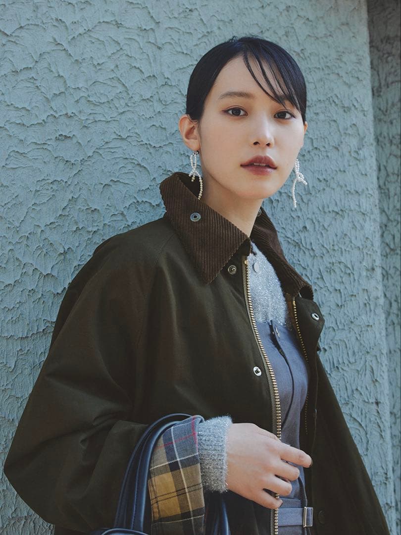 【完売品】FRAY I.D別注Barbour ミドルレングスジャケット