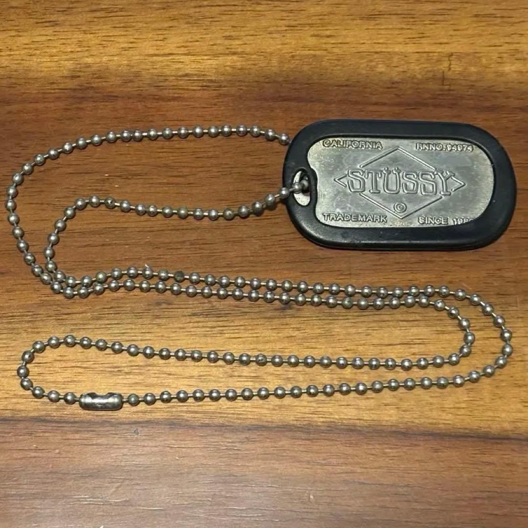 OLD STUSSY ドッグタグ