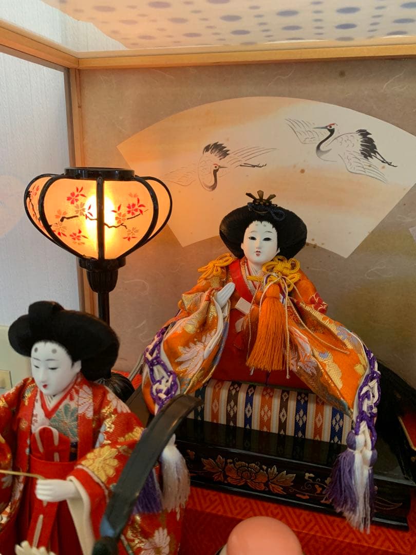 雛人形セット 3段飾り　破格の昭和芸術作品、宝珠雛　格安お値打ち！