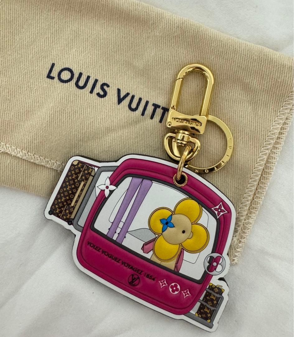 LOUIS VUITTON ポルトクレ チャーム ヴィヴィエンヌ キーホルダー