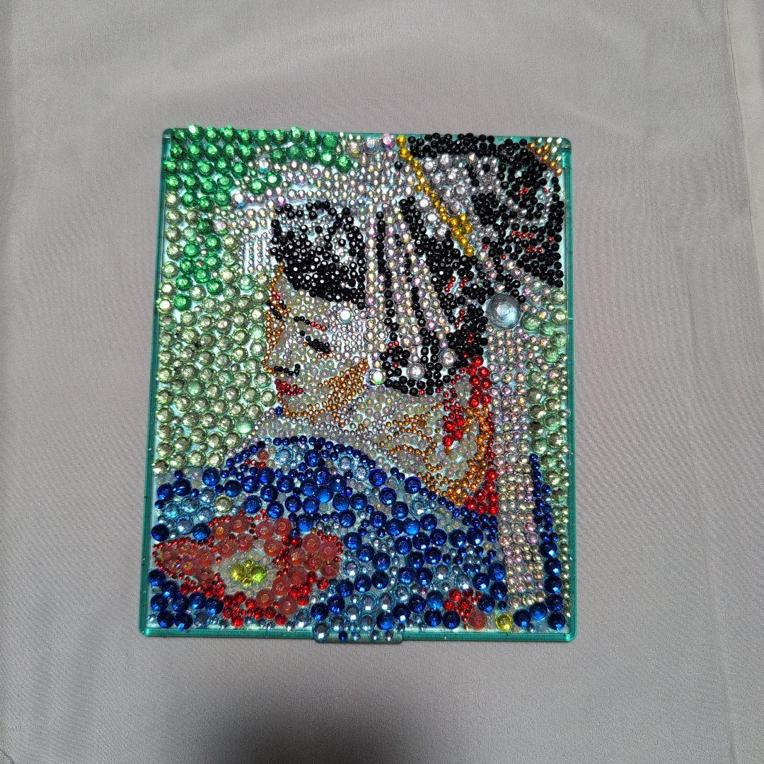 ラインストーンミラー