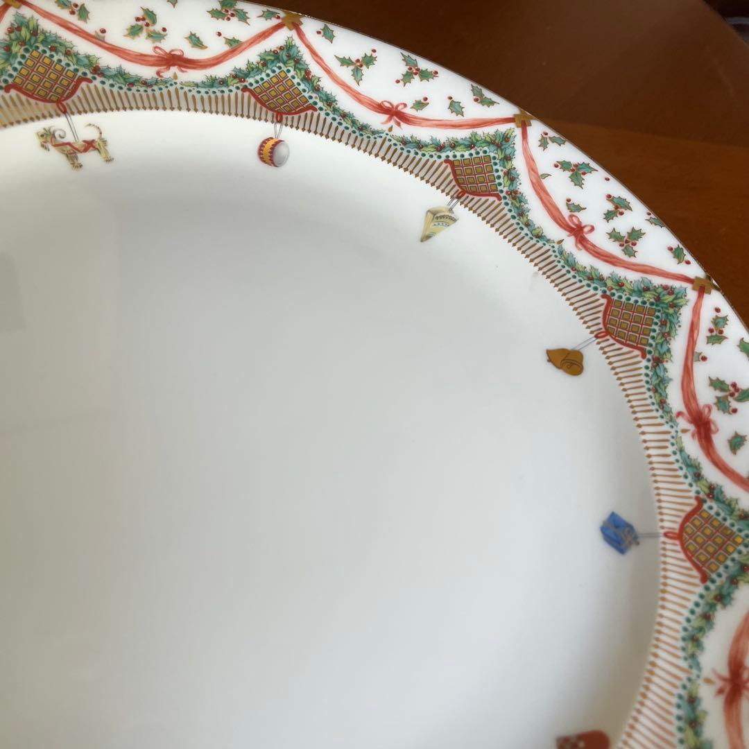 【レア美品】ロイヤルコペンハーゲン★クリスマスジョイ★ディナー皿　2枚