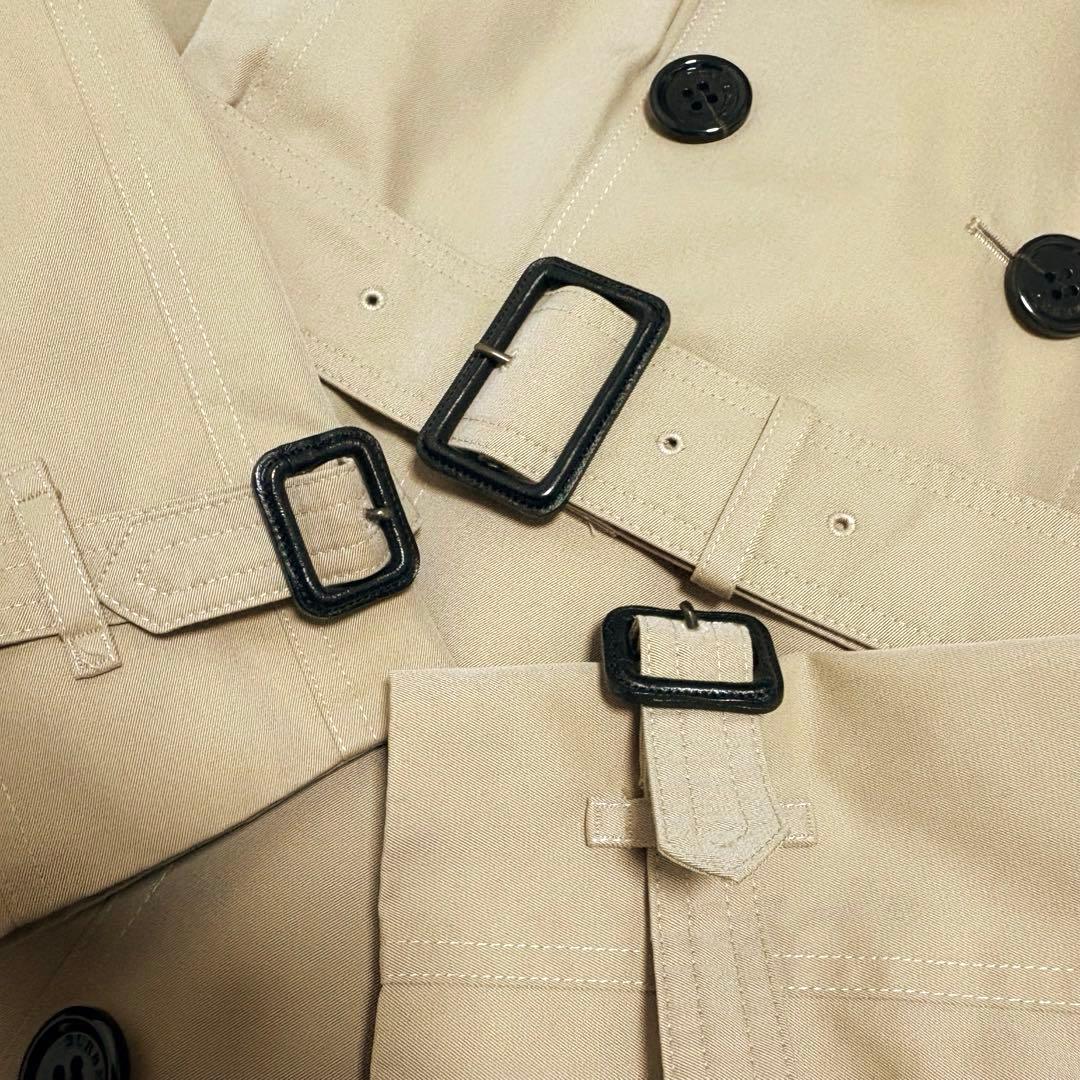 バーバリーロンドン ライナー付トレンチコートチェック ベージュ　メガチェック　M