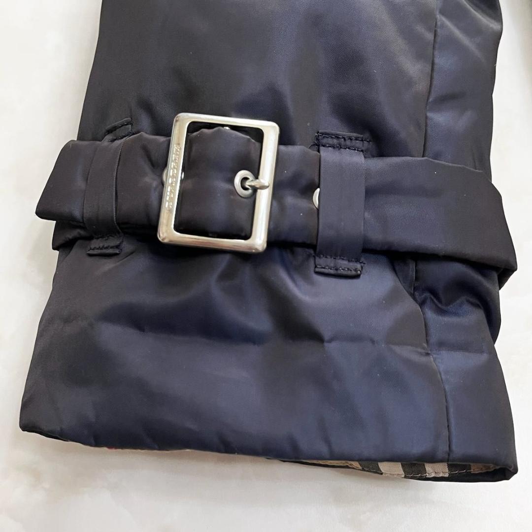 【美品】BURBERRY ダウンジャケット ノバチェック　ホースロゴ　S相当