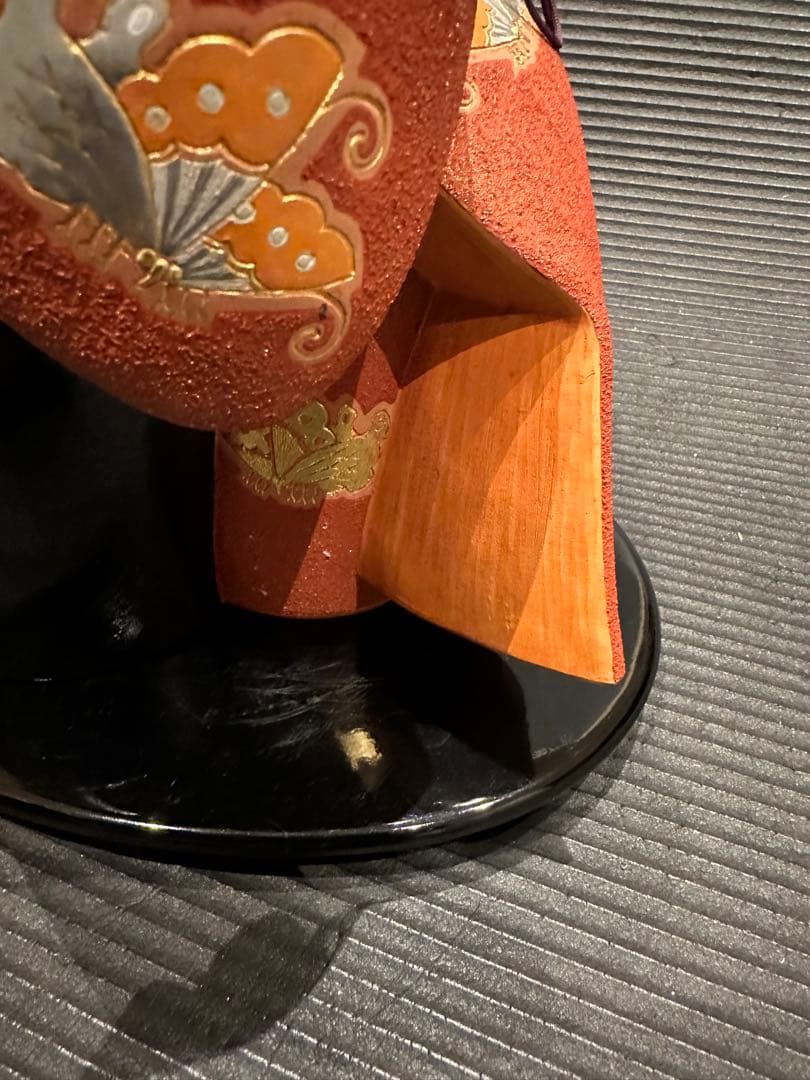 博多人形 国指定卓越技能者 無形文化財保持者 宗田源造 作 寂想 日本人形 能