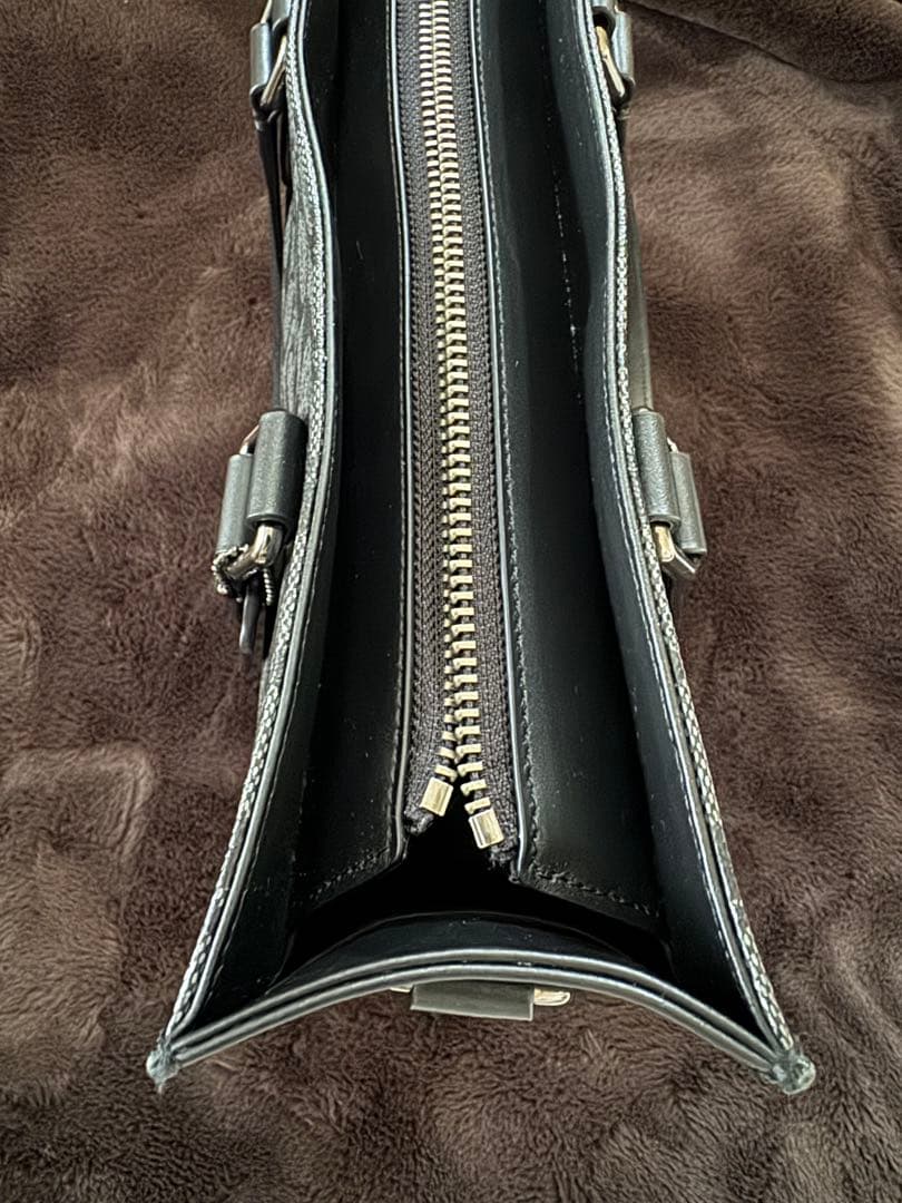 COACHトートバック 2way ショルダー シグネチャー キャンバス