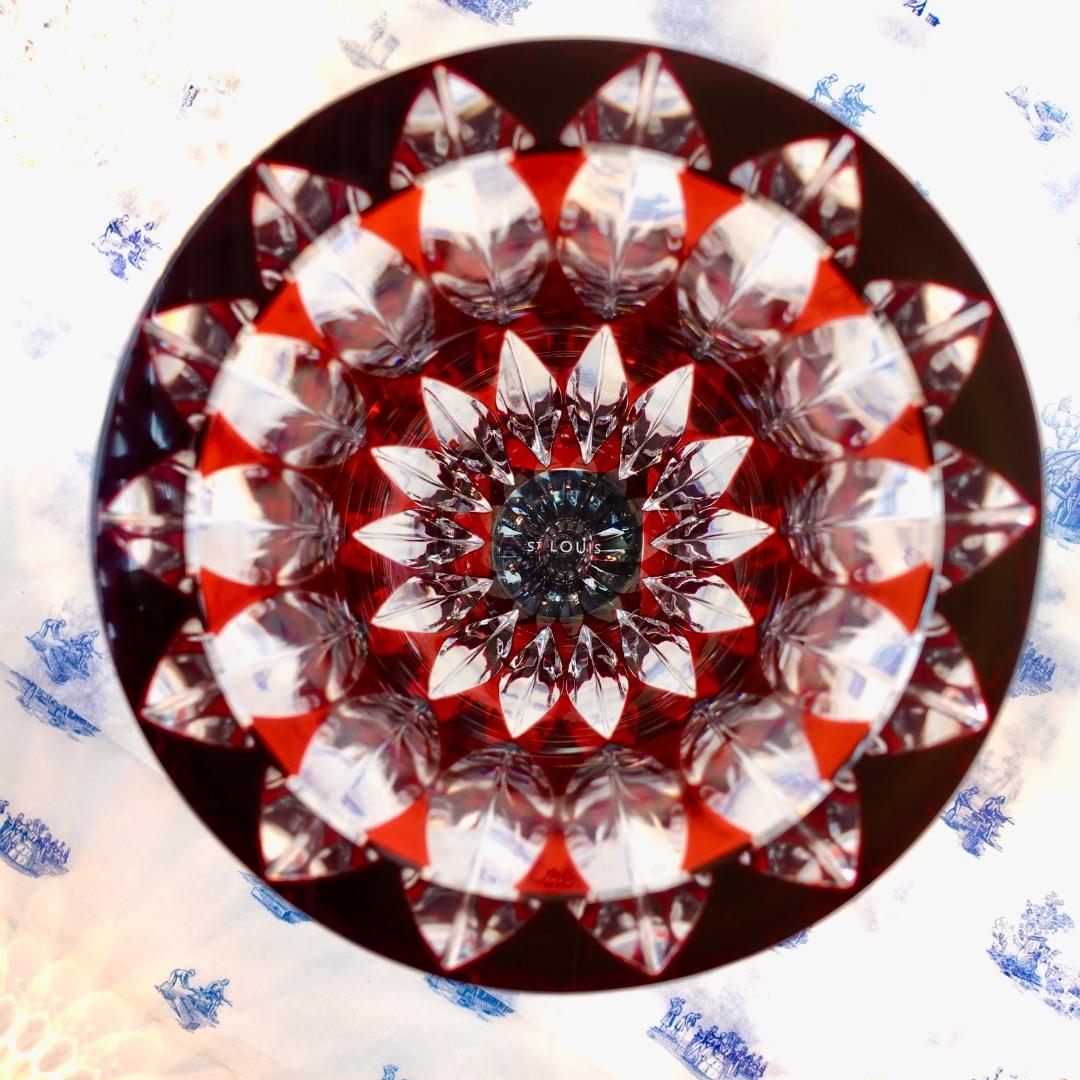 HERMES Saint Louis サンルイ 花瓶 ベース 23cm 希少