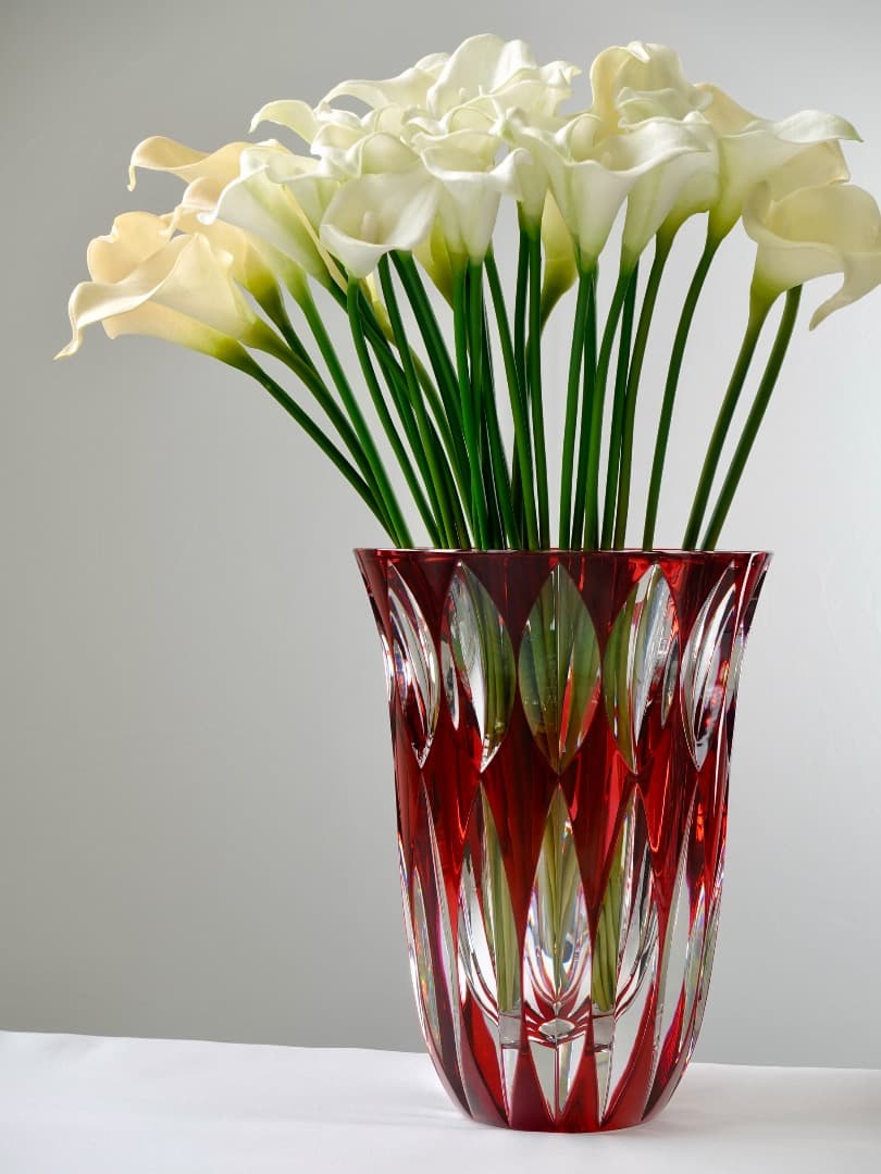 HERMES Saint Louis サンルイ 花瓶 ベース 23cm 希少