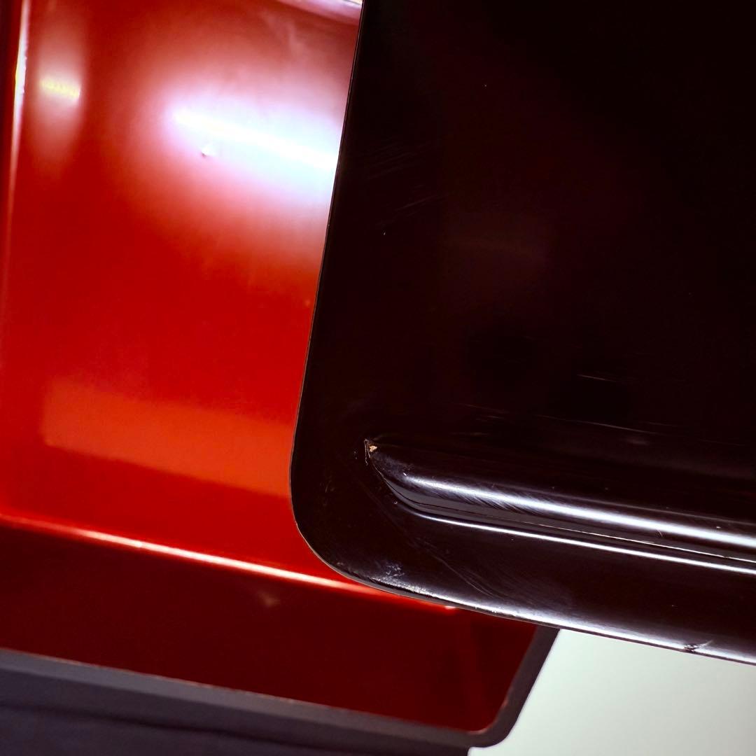 漆器輪島塗　蒔絵金彩細工　沈金木製　三段　重箱箱