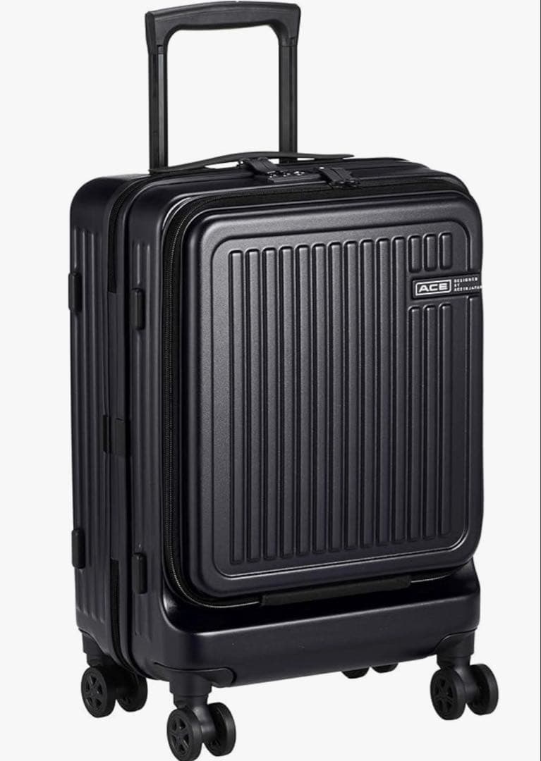 ACE キャリーケース ジョリー ブラック TSAロック 機内持込み 36L