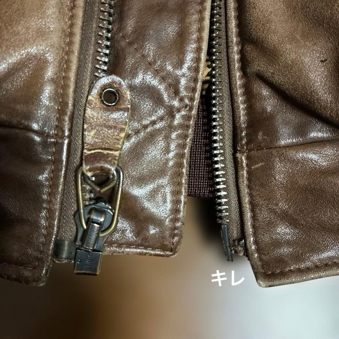 GOLDENBEAR ゴールデンベア レザー MA-1JKT