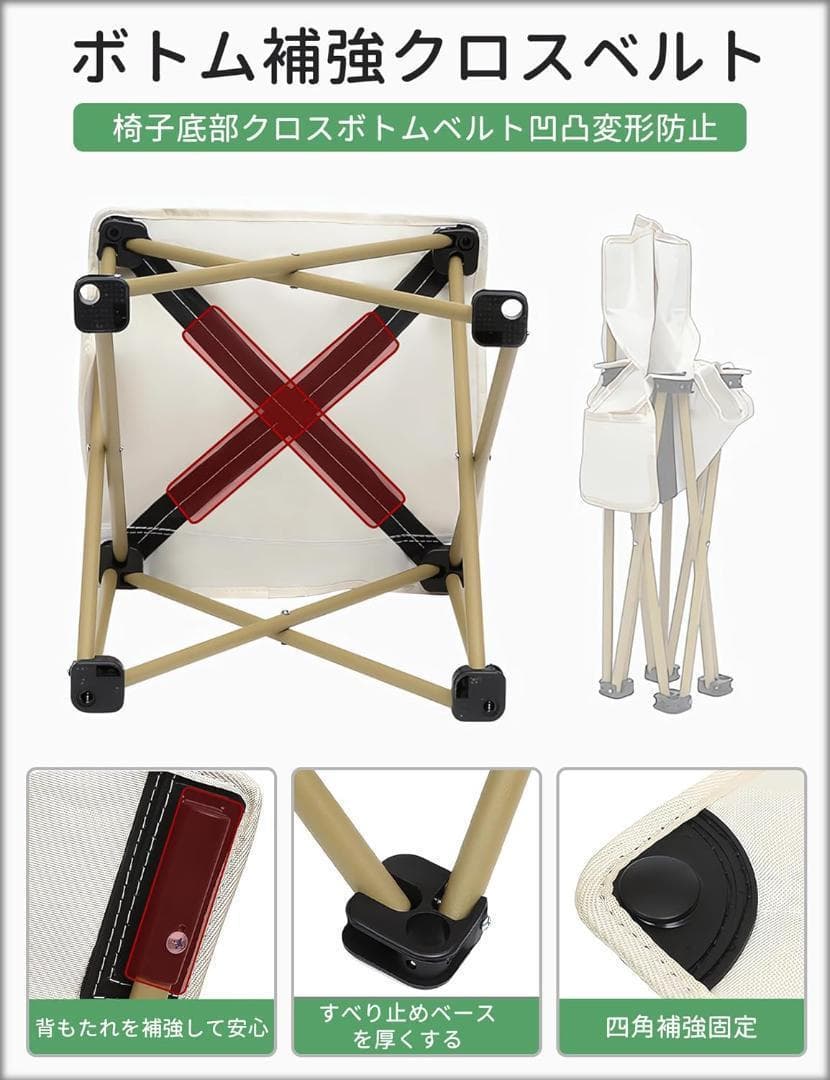 【R1343-125-25】アウトドア テーブルチェアセット 7点