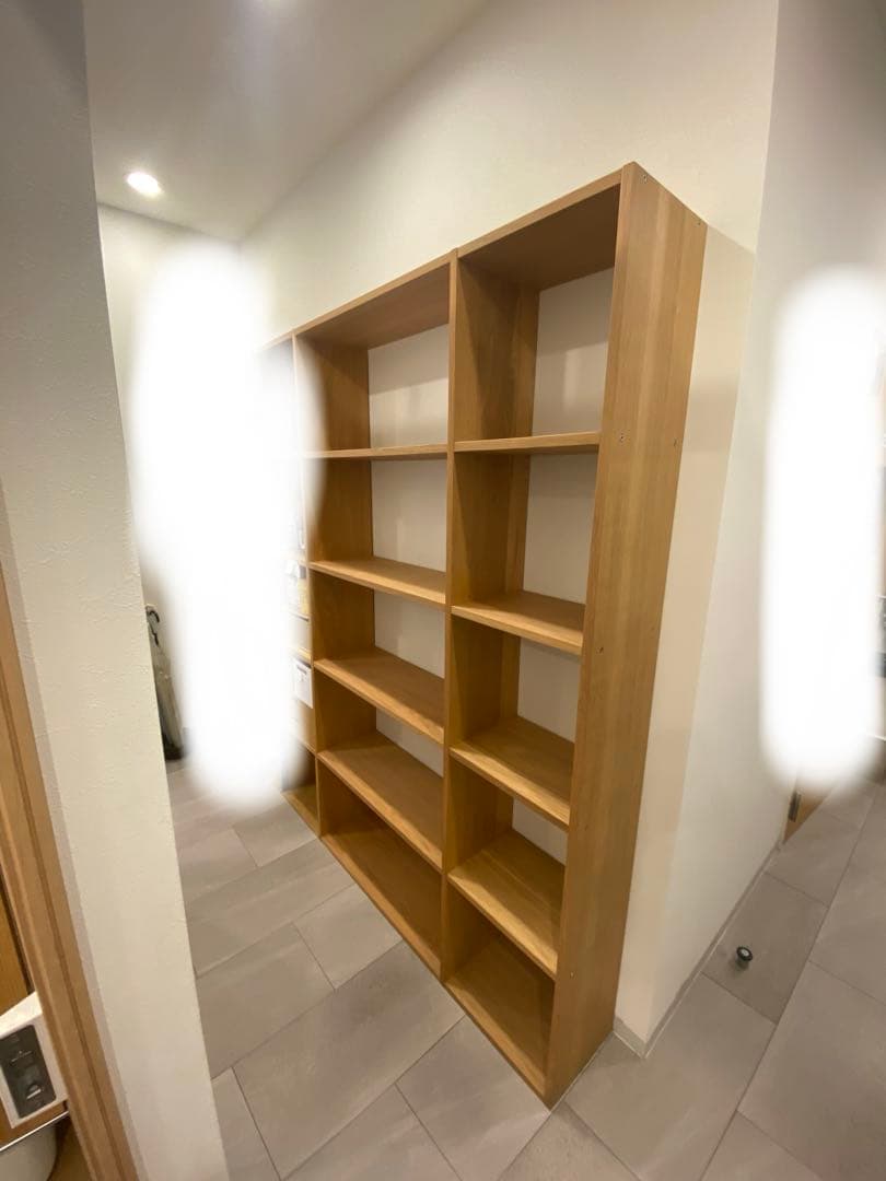 無印良品 ユニットシェルフ用 追加棚・縦板付き　木製棚板 計12枚＋縦板セット