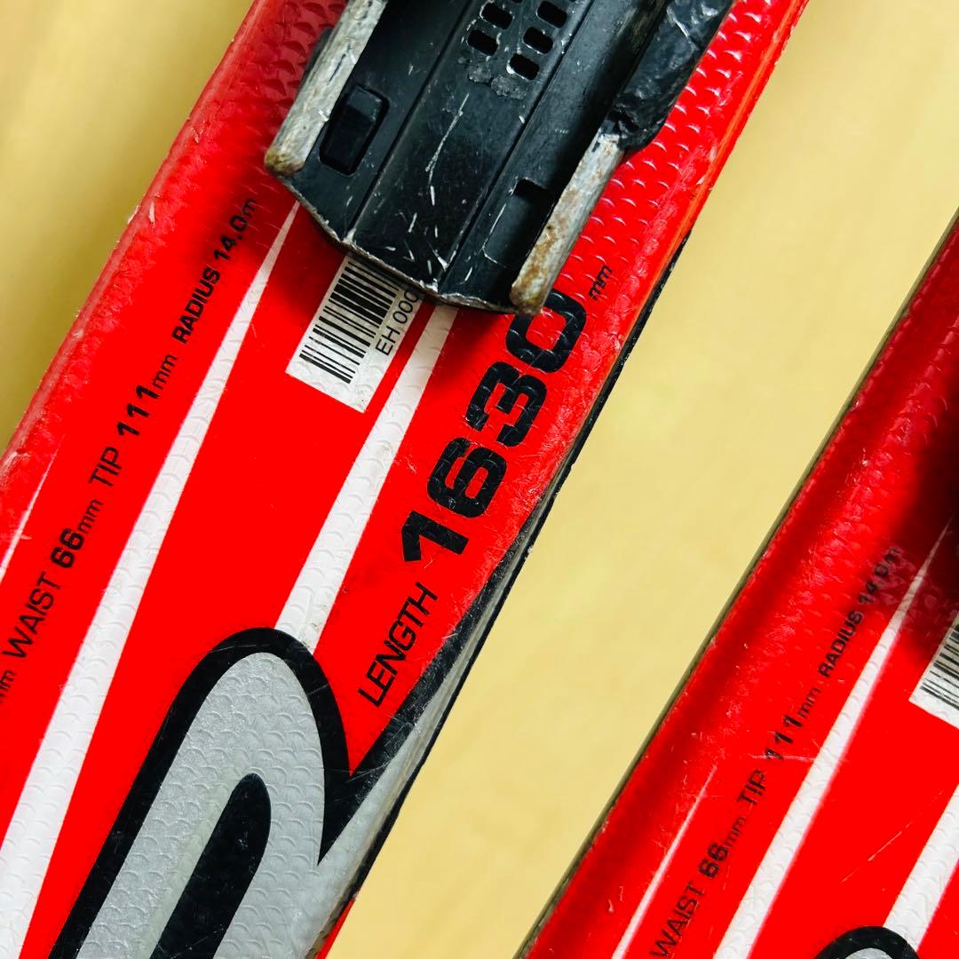 【送料無料】Volkl R1 TIGER 163cm タイガー レッド スキー板