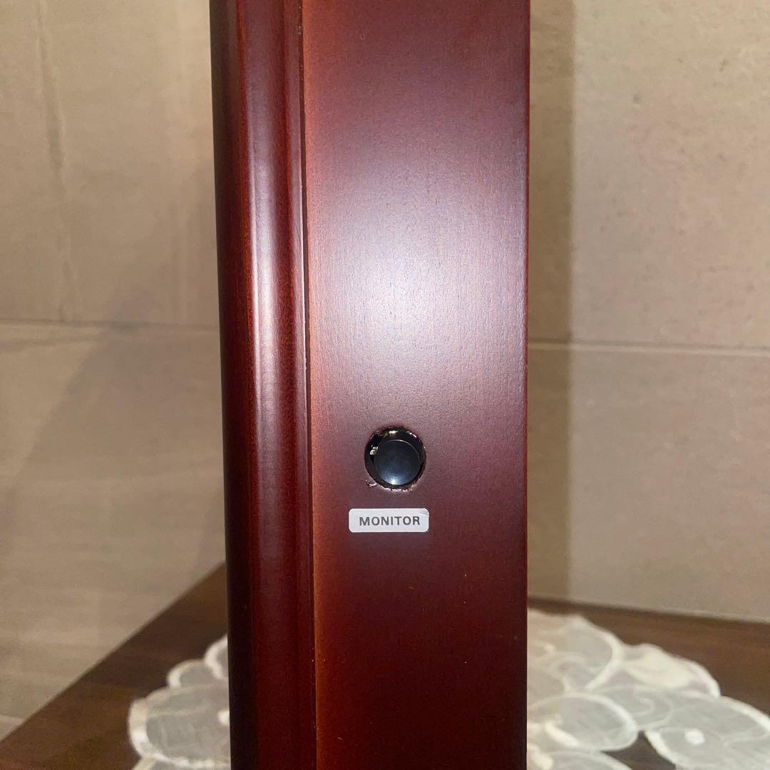 SEIKO　セイコー　掛け時計　EMBLEM HS-347B　木枠/ガラス面