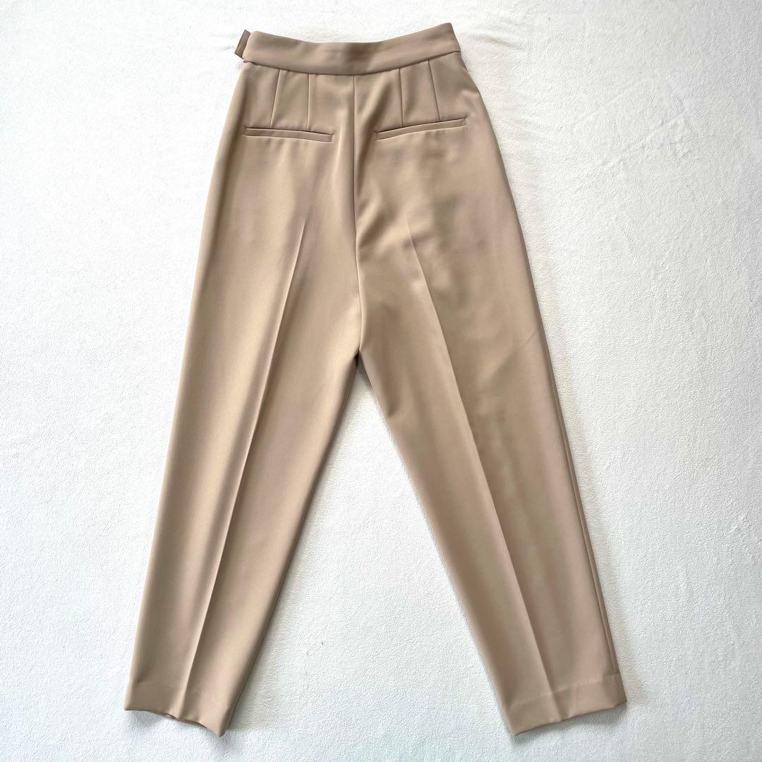 極美品✨ナチュラルビューティーベーシック 洗えるノーカラー スーツ セットアップ