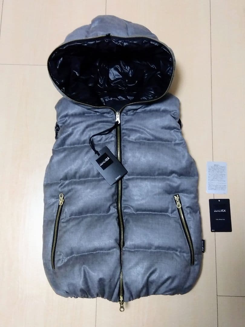 DUVETICA 新品未使用 ダウンベスト 36サイズ グレー