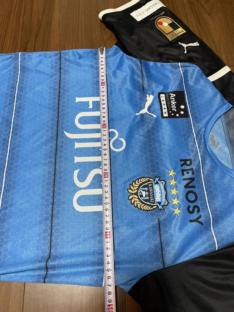 中古美品 川崎フロンターレ 2021 ユニフォーム 遠野大弥 L サイズ